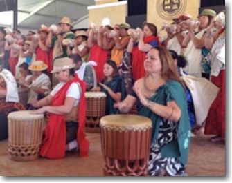 smithsonian folklife festival drumming performance
