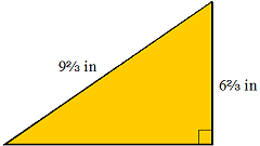 Example 4: right triangle diagram