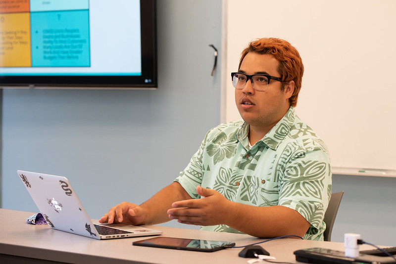 TJ Lau is the small business innovation coach who will work with interns and businesses as part of a new internship program in Hamakua-North Hawai‘i that aims to help the community recover from the economic effects of the COVID-19 pandemic. 