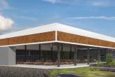 An rendering of what the lanai project at Hawai'i Community College – Pālamanui will look like when complete. 