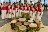 Susan Kazama performing with Unukupukpu 